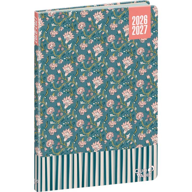 Ref. 60781, Agenda Canopy 15 x 21 cm Fleurs, Assorties, marque QUO VADIS