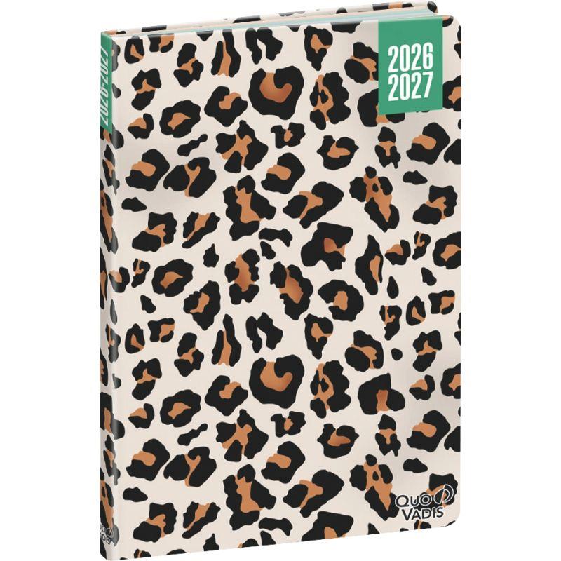 Ref. 60782, Agenda Canopy 15 x 21 cm Panthère, Assorties, marque QUO VADIS