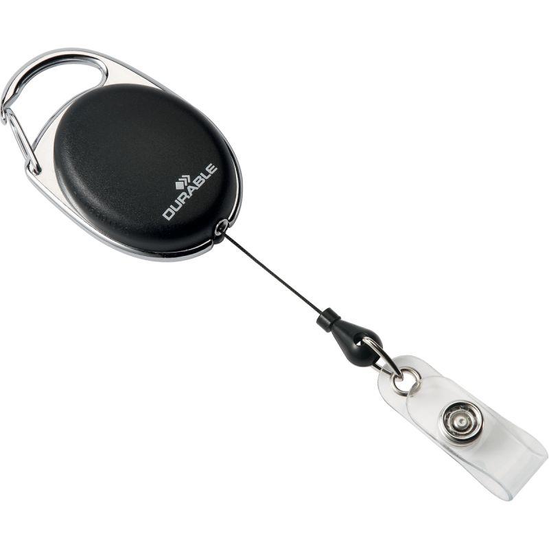 Ref. 60795, Enrouleur style avec lanière bouton pression, marque DURABLE