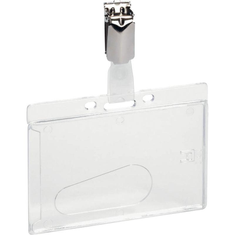 Ref. 60798, PORTE BADGE FERME POUR 1 CARTE DE SECURITE AVEC CLIP, marque DURABLE