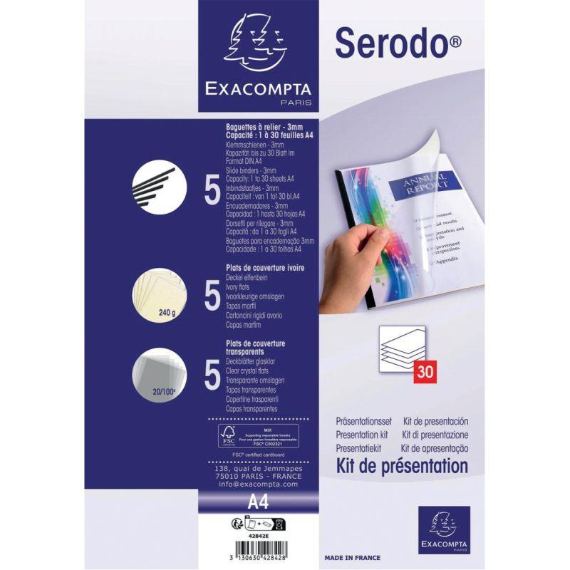Image de  Kit de présentation Serodo A4 ivoire 