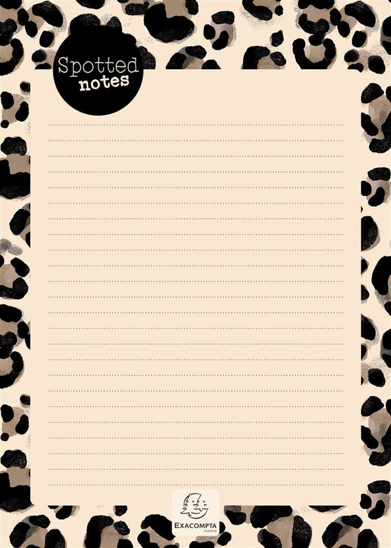 Image de  Bloc notes A5 Roar Foncé 