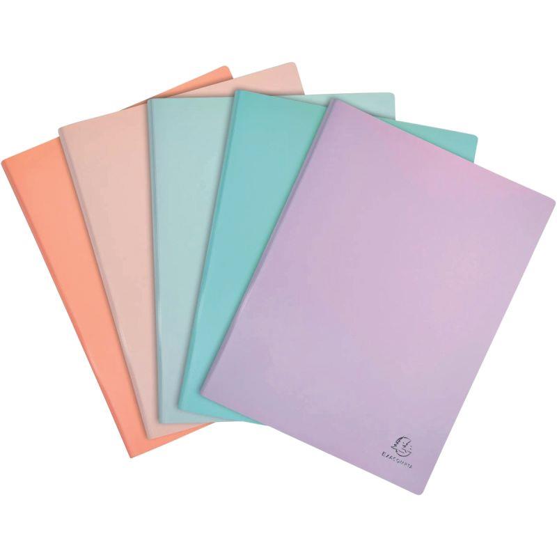 Image de  Protège-documents en polypropylène AQUAREL 120 vues, coloris assortis 