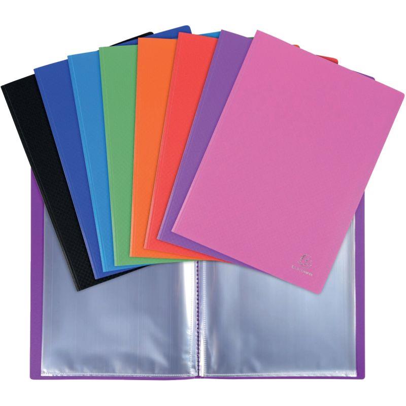 Image de  Protège-documents PP OPAK 80 vues, coloris assortis 