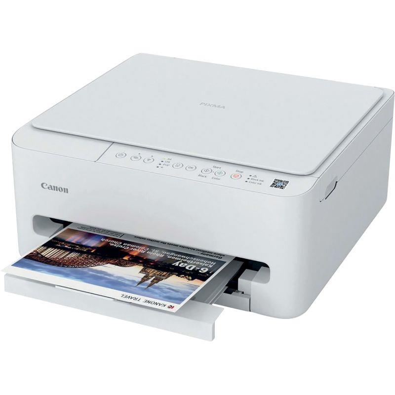 Ref. 61088, Multifonction jet d''encre CANON PIXMA TS4150i Blanc (lot 4 + 1 gratuit), marque CANON