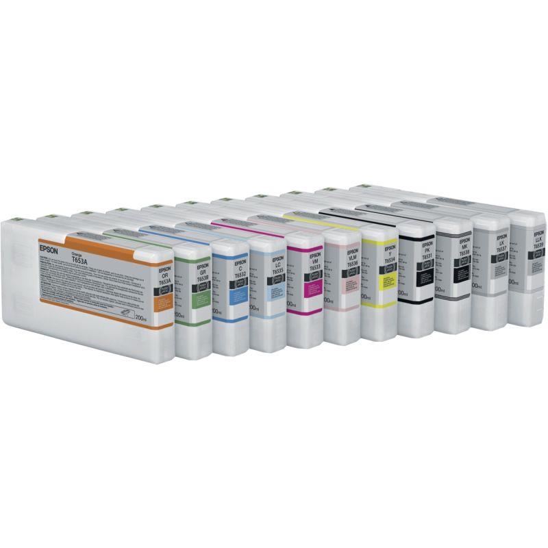 Image de  Epson cartouche jet d''encre photo noire mat authentique (T9138) 