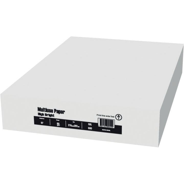 Image de  Ramette de 500 feuilles High White A4 80 g 
