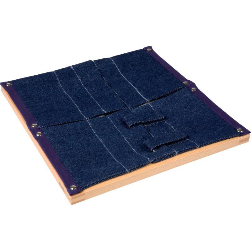 Ref. 61282, Cadre d''habillage à velcro Montessori, marque N.C