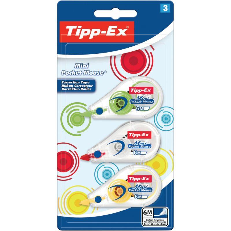 Image de  Blister de 3 mini Pocket Mouse fashion 