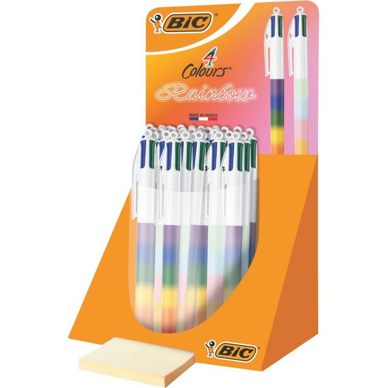 Image de  Tubo 30 stylos bille rainbow assortis 