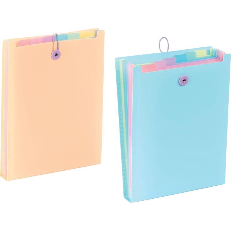 Image de  Trieur vertical 6 compartiments Rainbow Pastel - Coloris Aléatoires 