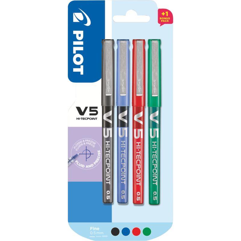 Image de  Blister 4 rollers V5 assortis 