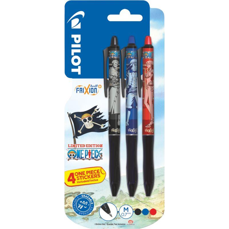 Image de  Blister 3 rollers Frixion Ball Plus One Piece 
