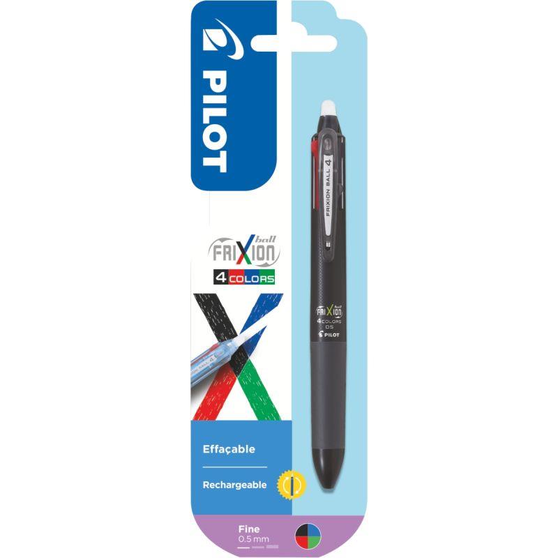 Image de  Blister 1 roller Frixion 4 Couleurs noir 