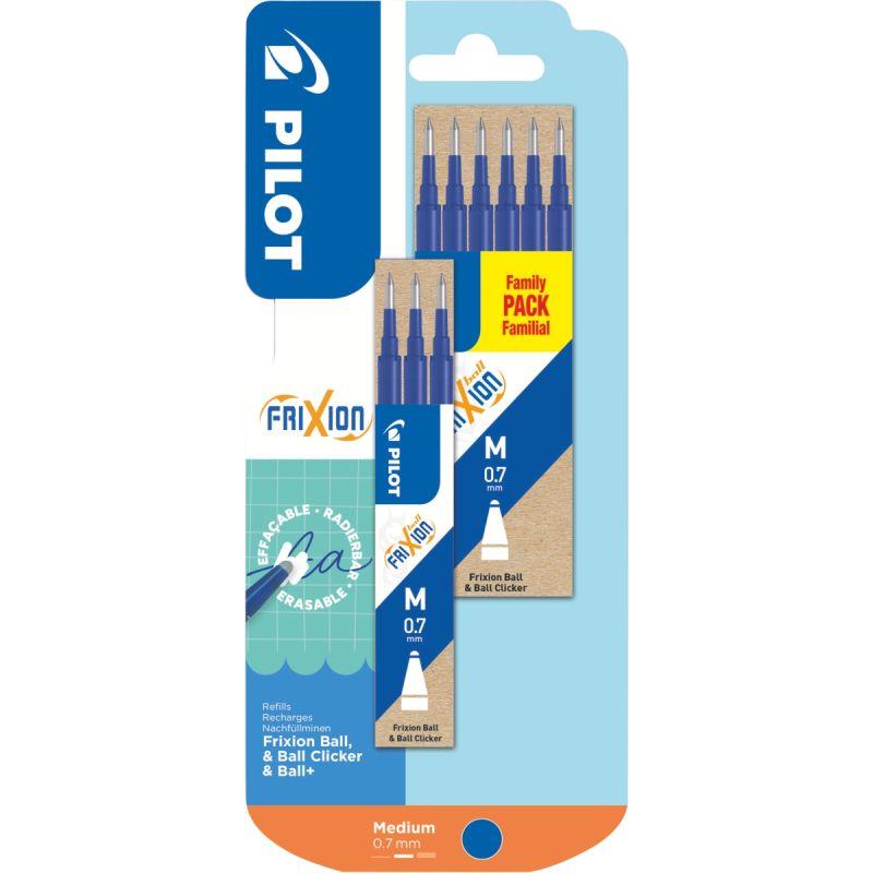 Image de  Blister 9 recharges Frixion bleues 