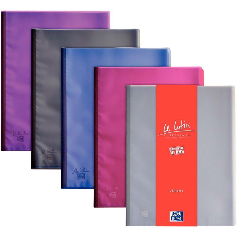Image de  Protège-documents LE LUTIN VISION 60 vues, coloris assortis 