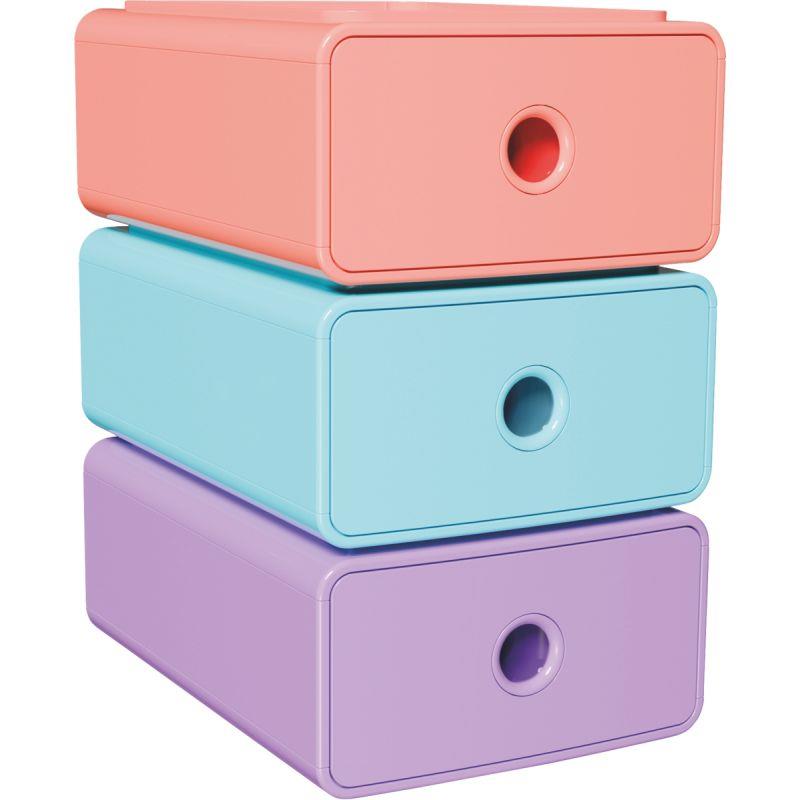 Image de  Module de classement Tidy Box 1 tiroir Candy Tidy - Couleurs assorties 