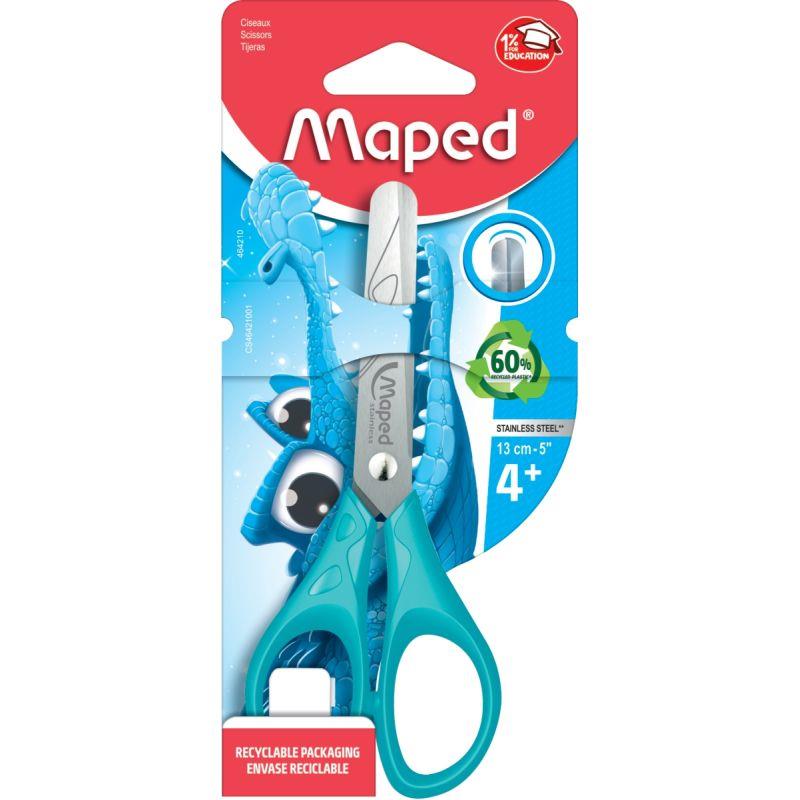 Image de  Blister ciseaux ESSENTIALS droitier 13cm 