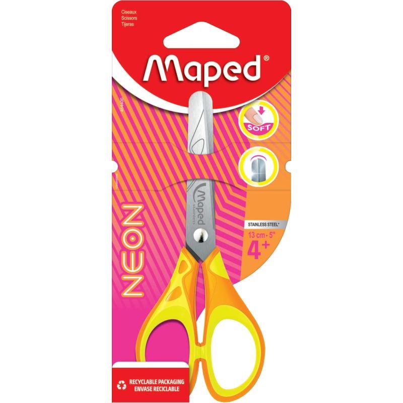 Image de  Blister ciseaux ESSENTIALS PULSE soft néon 