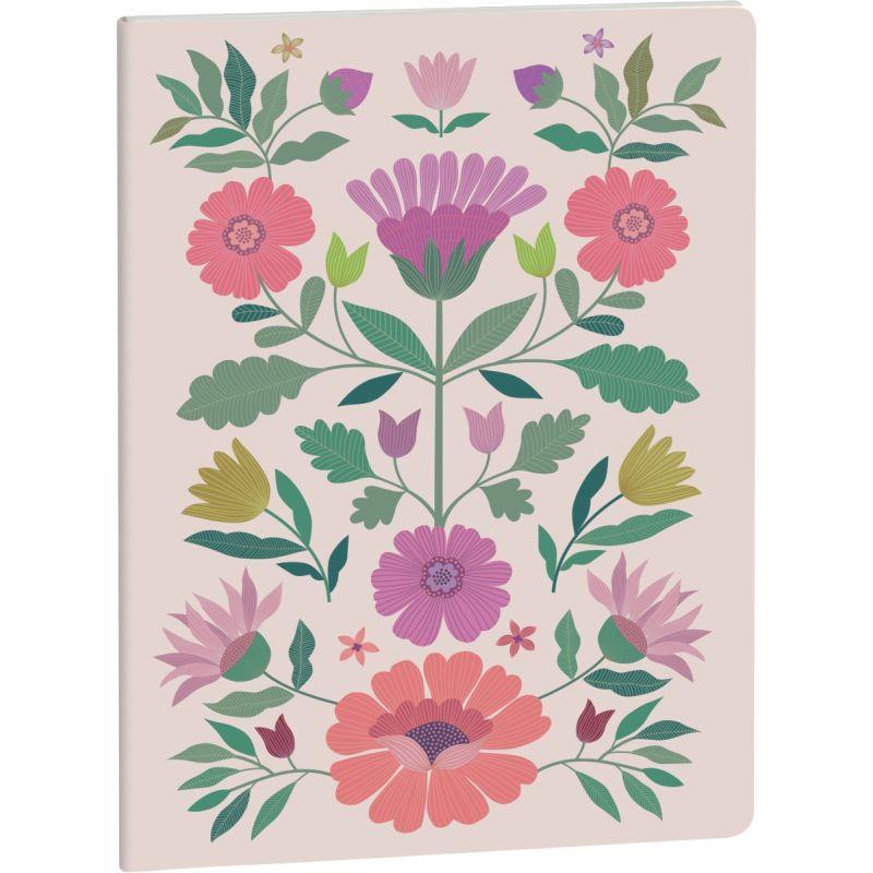 Ref. 61995, Agenda mensuel EasySlim Mini Labo 15x21cm Rose, marque EXACOMPTA