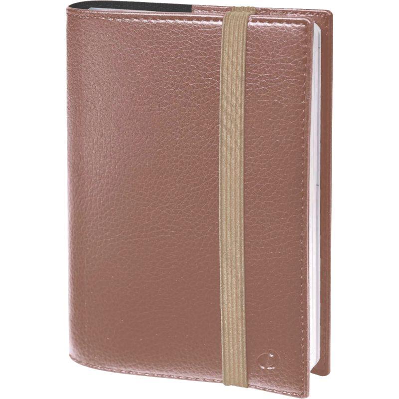 Ref. 62027, Agenda semainier Céleste 16x24cm cuivre, marque QUO VADIS