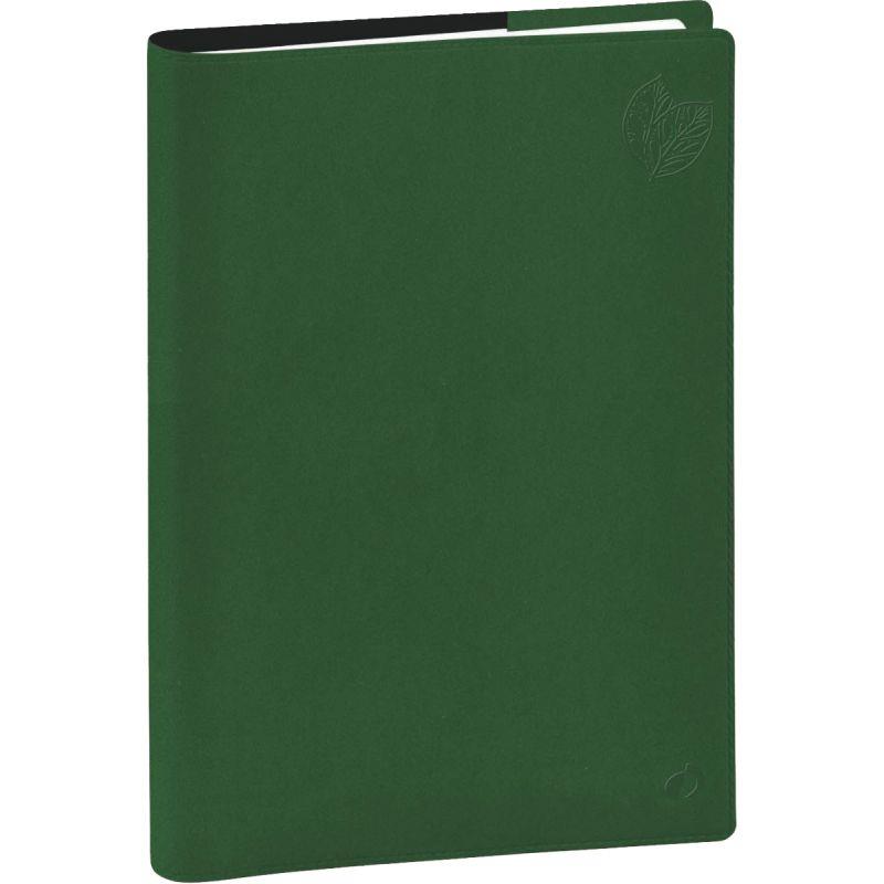 Ref. 62034, Agenda semainier Eunoïa 10x15cm vert sapin, marque QUO VADIS
