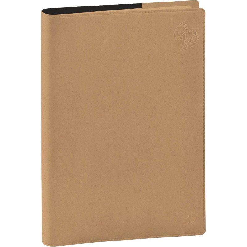 Ref. 62038, Agenda semainier Eunoïa 10x15cm beige sable, marque QUO VADIS