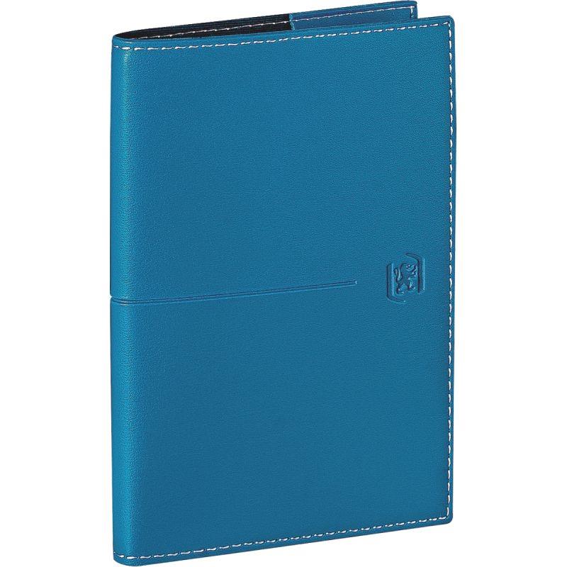 Ref. 62042, Agenda semaine voyage 10x15cm 128pages bleu, marque HAMELIN