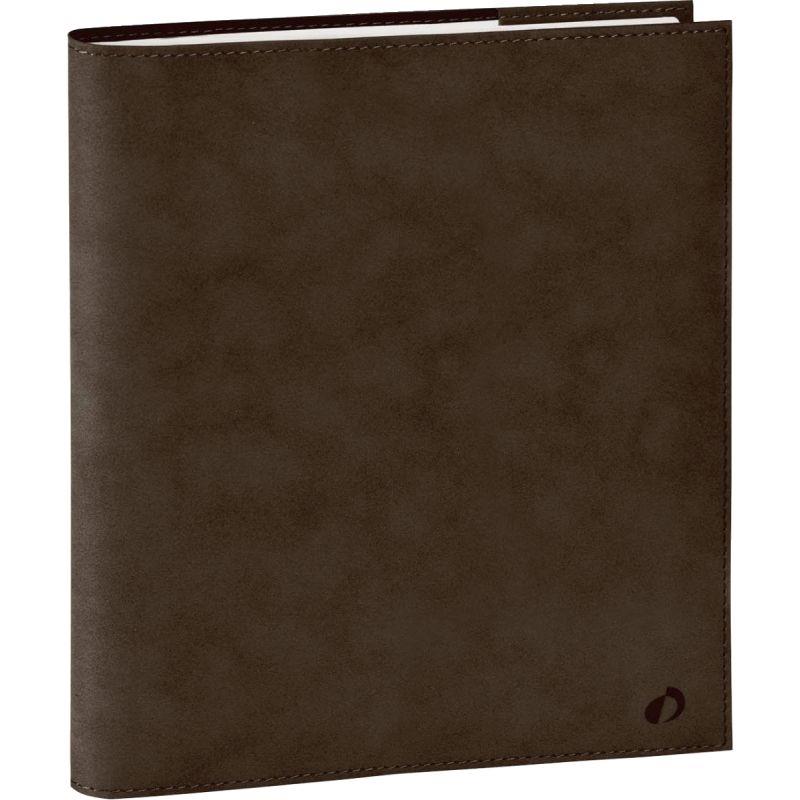 Ref. 62054, Agenda semainier Andrea 16x16cm brun, marque QUO VADIS