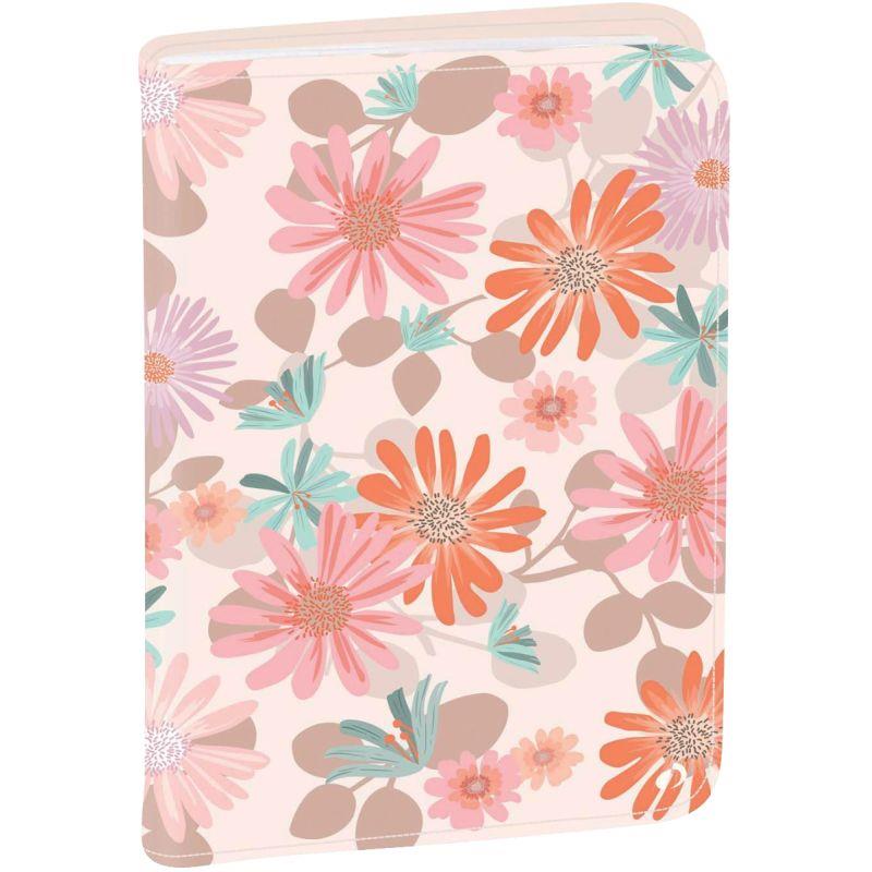 Image de  Agenda semainier Bloom 16x24cm rose fleur 