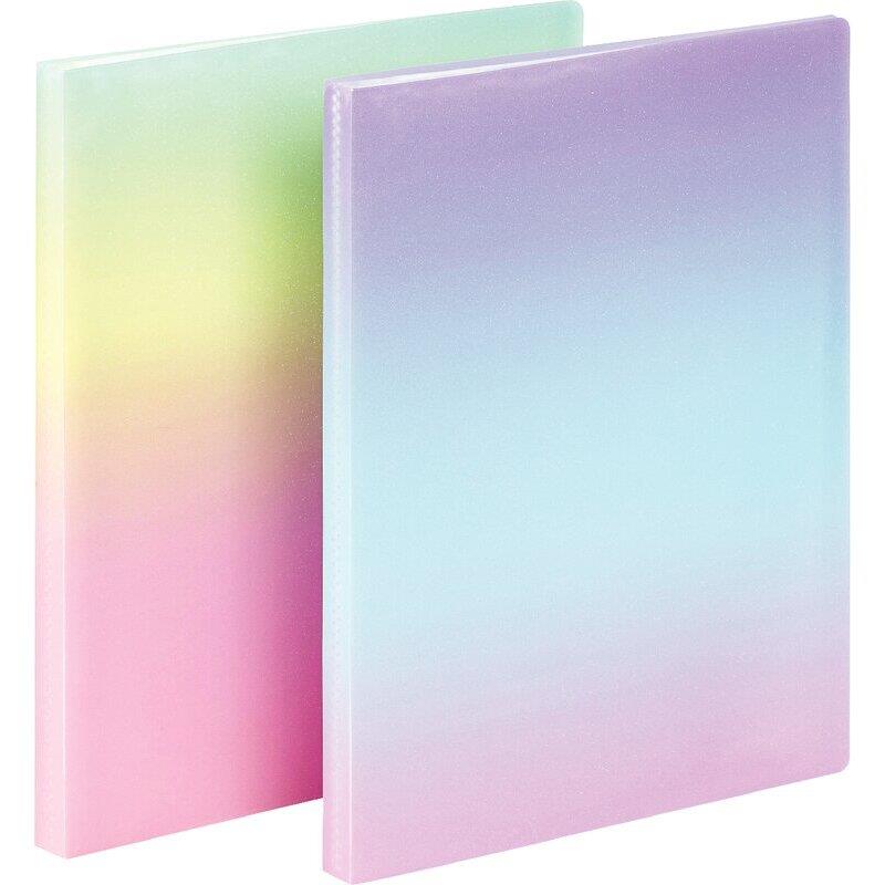 Ref. 62085, Protège-documents en polypropylène GLITTERY 40 vues, coloris assortis, Assorties, marque VIQUEL