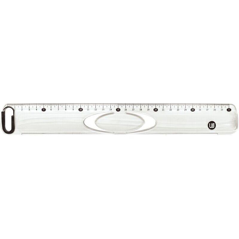 Ref. 62207, Blister règle 30cm incassable recyclé, marque N.C