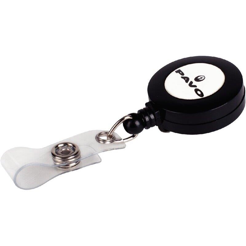 Ref. 62255, Boite de 10 enrouleurs pour porte badge, marque PAVO