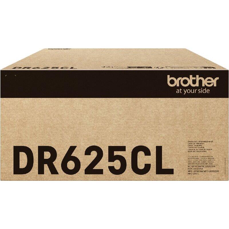 Ref. 62384, Brother DR625CL tambour laser noir, cyan, magenta, jaune authentique, marque BROTHER