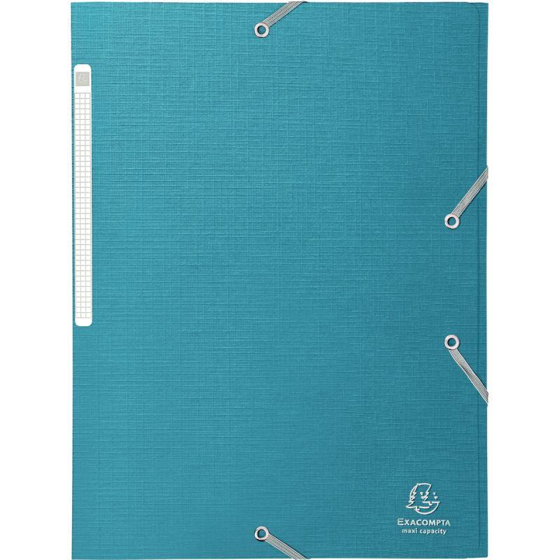 Image de  Chemise 3 rabats à élastiques en carte végétale TEKSTO, coloris assortis 