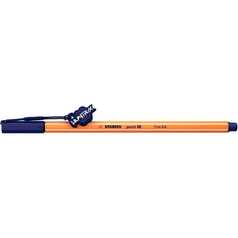 Ref. 62617, Feutre Point 88 Kpop  bleu foncé + charm, marque STABILO