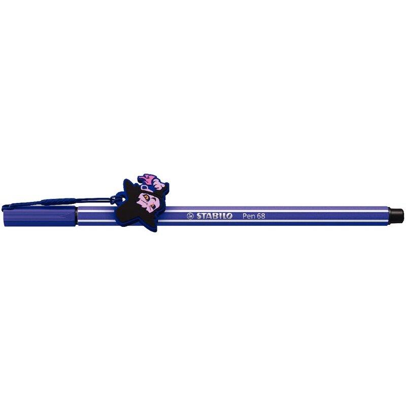 Ref. 62629, Feutre Pen68 Kpop violet + charm, marque STABILO