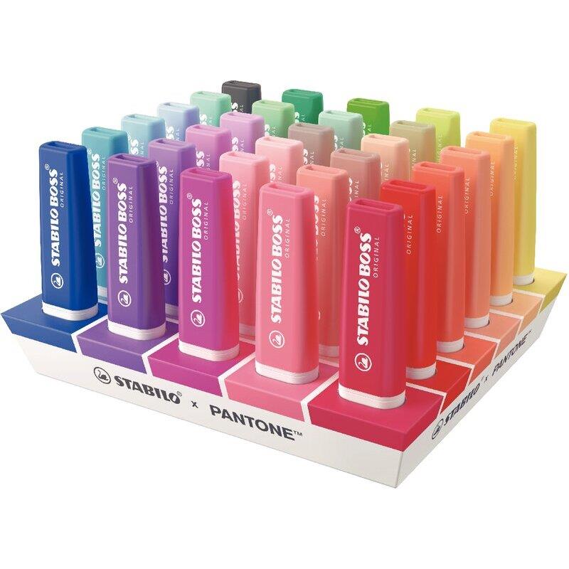 Ref. 62636, Set de 30 surligneurs Boss Original Pantone, marque STABILO