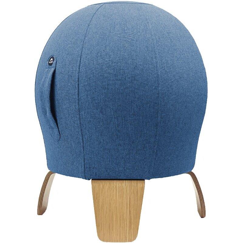 Ref. 62752, Pouf ballon assise ble canard, marque ALBA