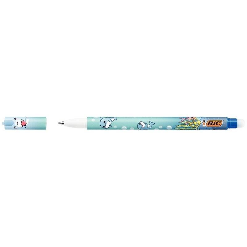 Ref. 62782, Stylo gel effaçable Vibbies Dauphin, marque BIC