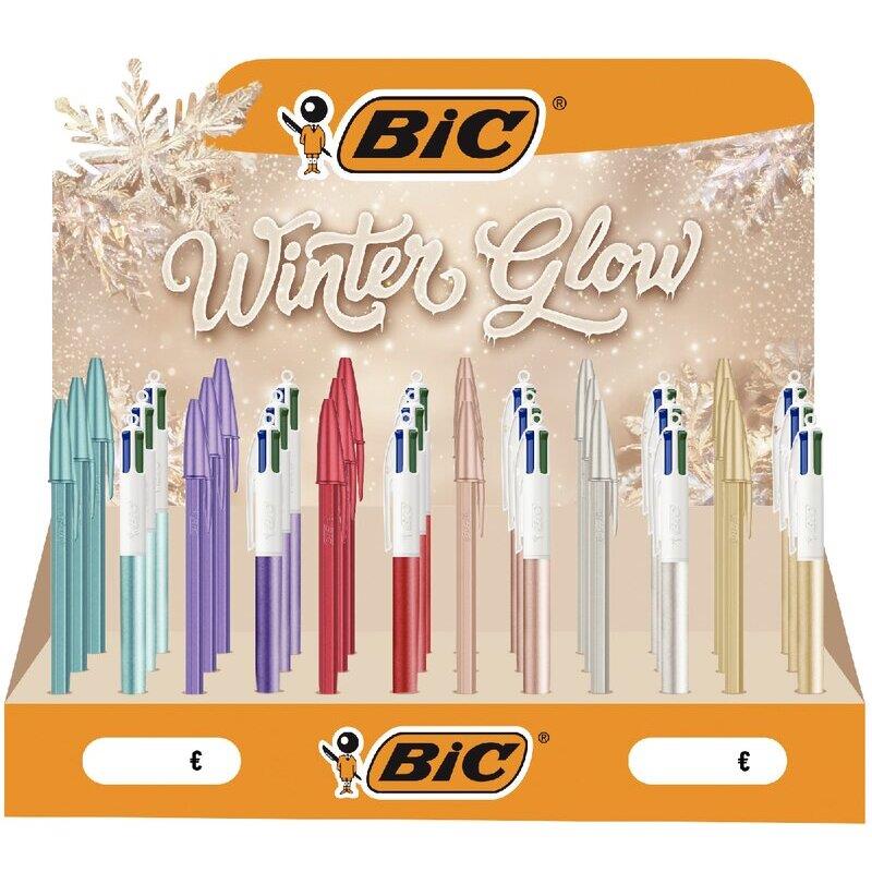 Ref. 62787, Présentoir vide Winter Glow, marque BIC
