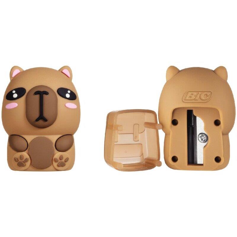 Ref. 63420, Taille-crayons VIBBIES CAPYBARA, marque BIC