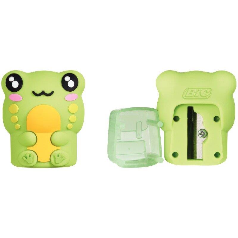 Ref. 63421, Taille-crayons VIBBIES grenouille, marque BIC