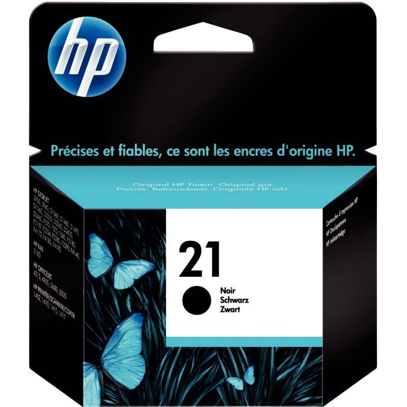 Image de  HP 21 cartouche d''encre noire authentique (C9351AE) 
