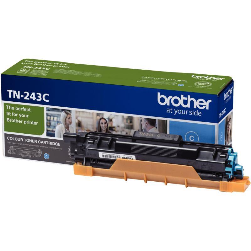 Image de  Brother TN243C toner laser cyan authentique 