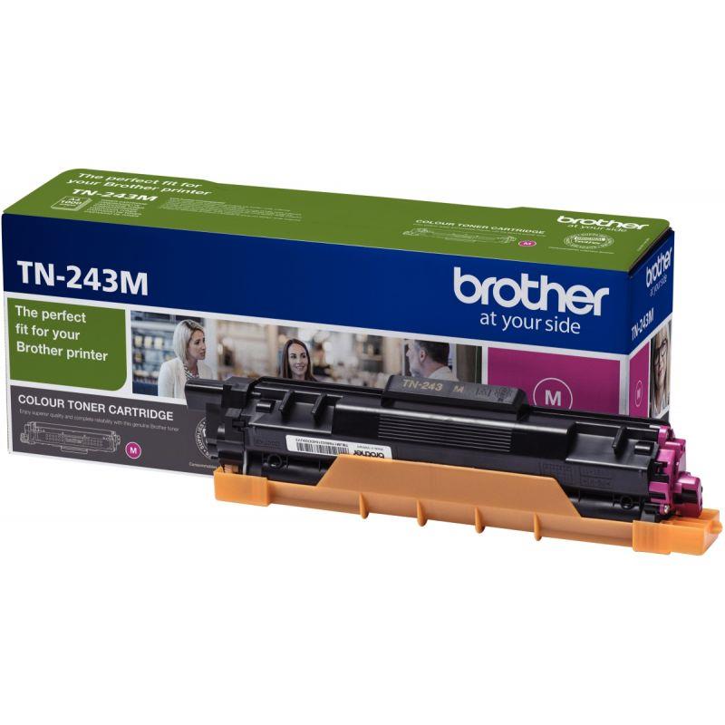 Image de  Brother TN243M toner laser magenta authentique 