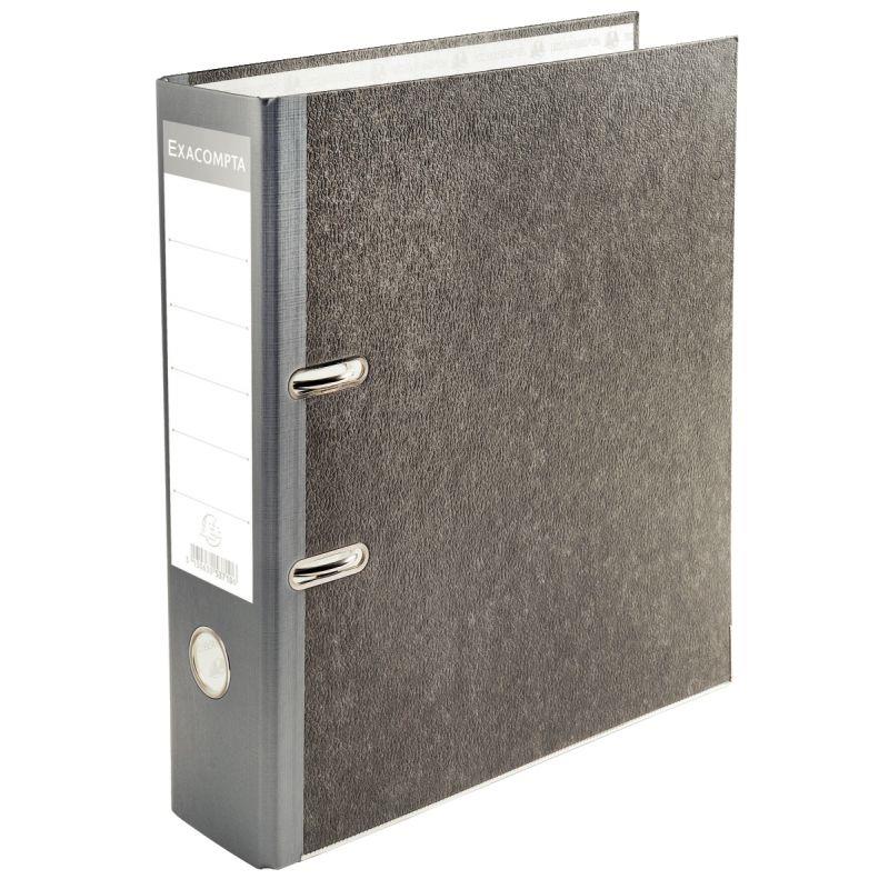 Image de  Classeur à levier pour format A4, dos 7 cm, carton gris 