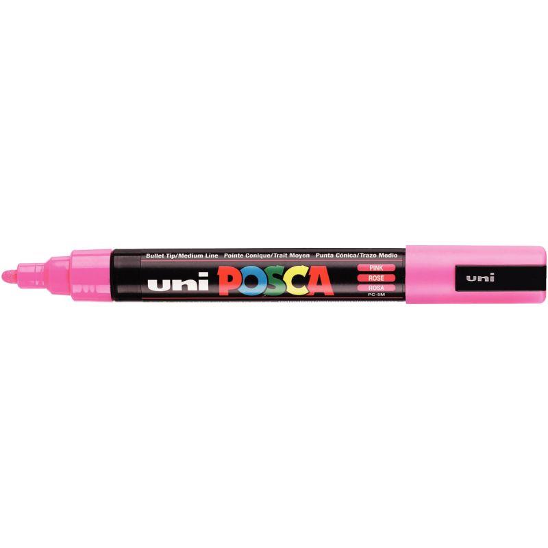 Image de  Marqueur Posca pointe moyenne ogive rose 