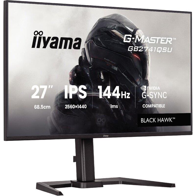 Ref. 65598, Ecran Gaming IIYAMA G-MASTER GB2741QSU-B1 27 QHD, marque IIYAMA