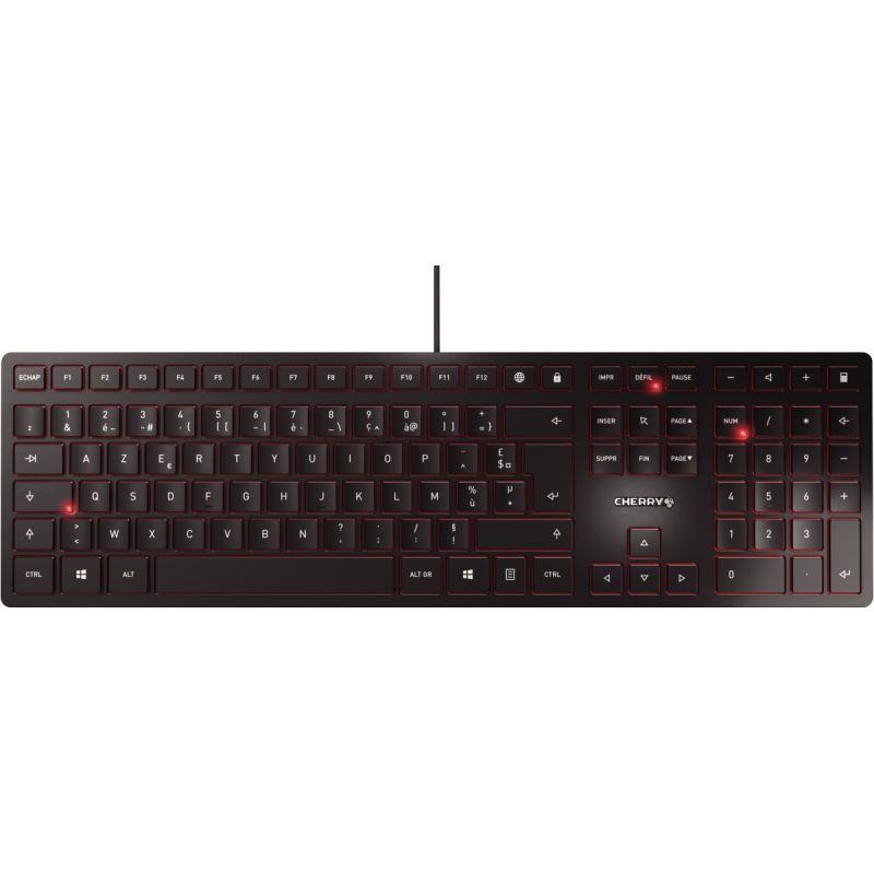 Image de  Clavier filaire Cherry KC6000 slim couleur noir 